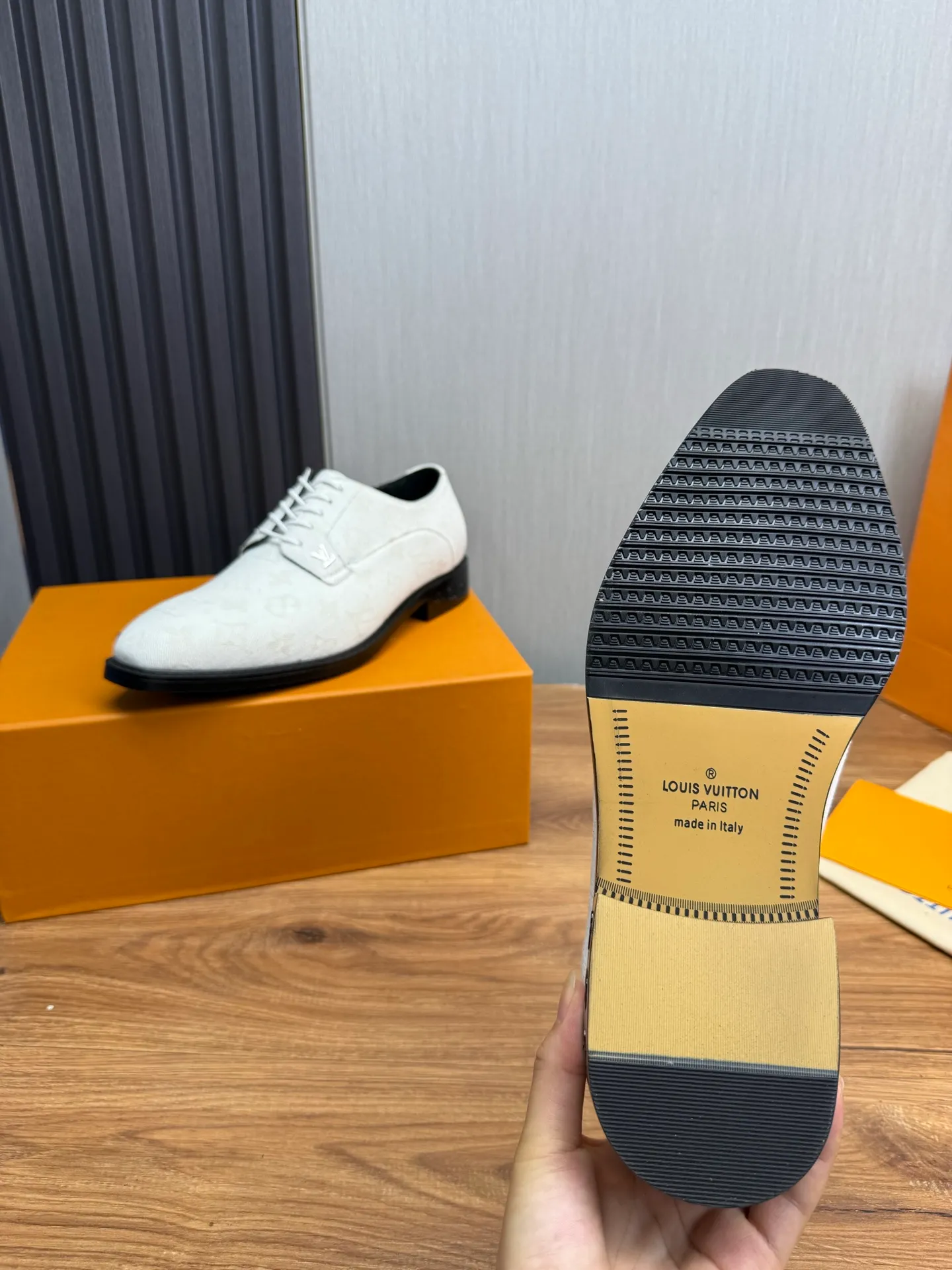 Factory 720💰 LV. Men's business casual leather shoes, all made of imported original brand leather, just to create a more comfortable wearing experience, original non-slip and wear-resistant outsole ✔️16-45 (38.45 non-refundable)